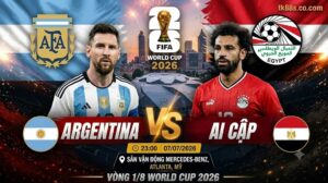 Nhận định Argentina vs Ai Cập vòng 1/8 World Cup 2026 tại hodlnews.io